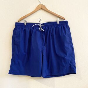 Brooks Brothers Mens Swim Trunks  Royal Blue Size: XXL Slash Back Pockets‎